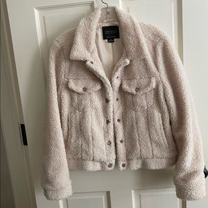 Sanctuary | Astoria Faux Sherpa Jacket Moonstone • XS